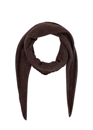 Misty knit scarf Dark Brown Neo Noir 